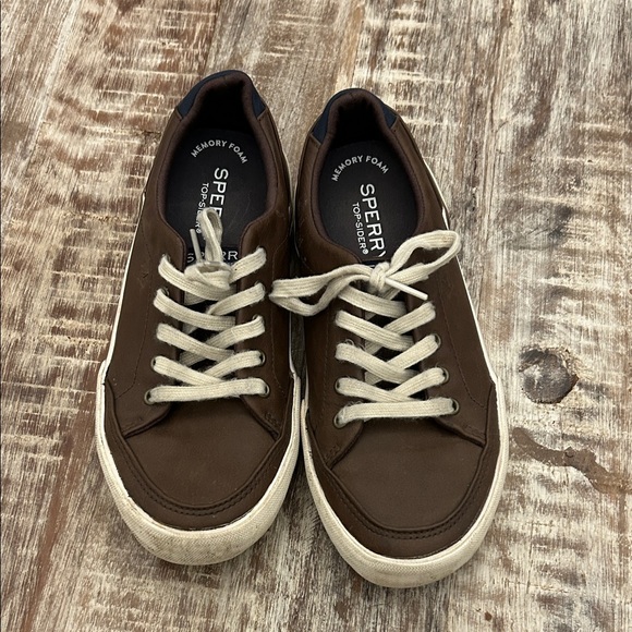 Sperry boys Dark Brown Sneakers - Picture 2 of 6